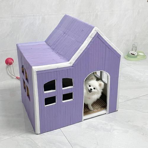 狗窝的制作方法用纸箱,狗窝的制作方法用纸箱简单,用纸箱做狗窝怎么防雨？